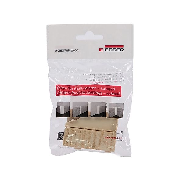Egger Außenecke Kubisch 6 cm Eiche Creme 2 Stück günstig online kaufen