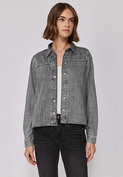 STREET ONE STUDIO Kurzjacke ohne Kapuze mit Knopfleiste günstig online kaufen