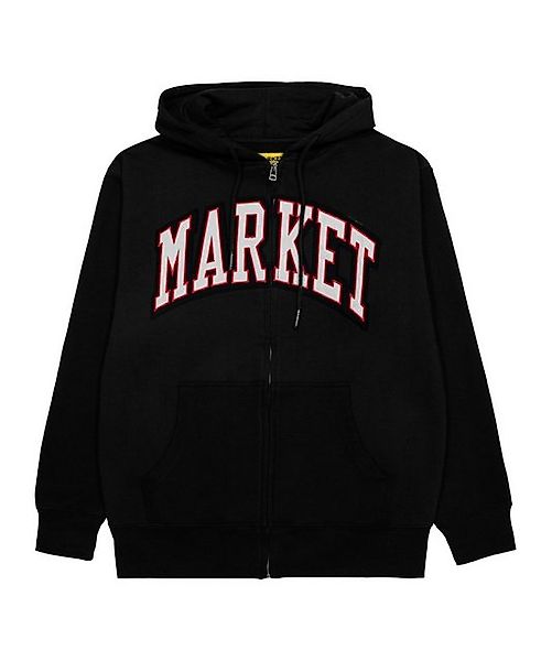 Market Sweatshirt Market Arc Zip-Up Hoody Baumwolle günstig online kaufen