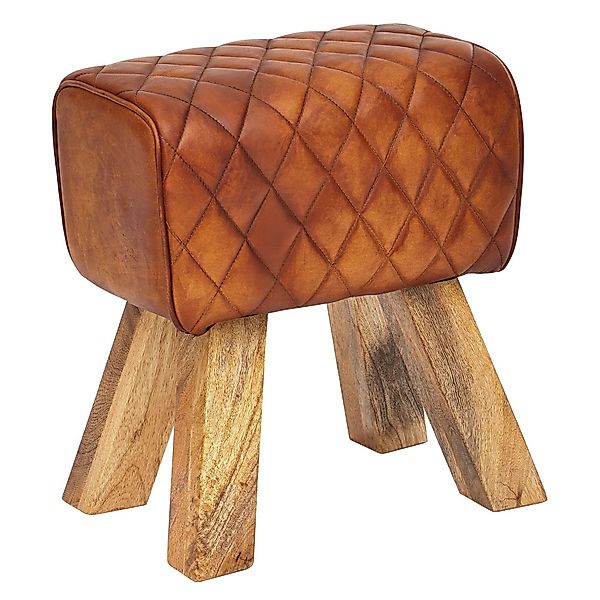 FINEBUY Sitzhocker FB54101 (Dekohocker Braun Modern, günstig online kaufen