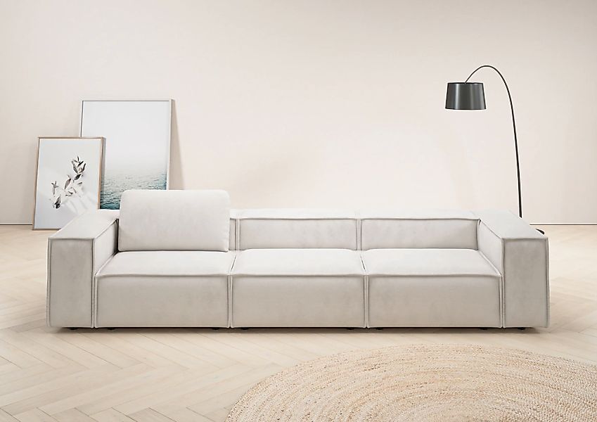 Places of Style 3,5-Sitzer "Watertown, modernes Big-Sofa XXL, 336 cm Breite günstig online kaufen