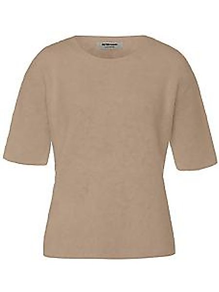 Rundhals-Pullover aus 100% Kaschmir Peter Hahn grün günstig online kaufen