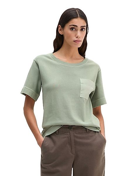 Marc O'Polo T-Shirt loose fit mit aufgesetzter Satin-Tasche günstig online kaufen