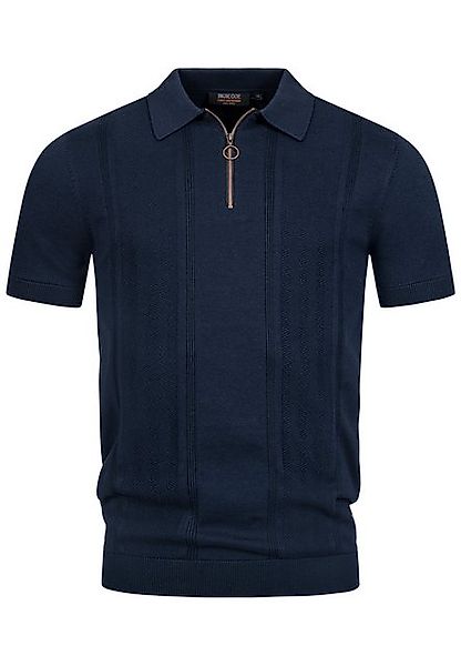 Indicode Poloshirt INSago Kurzarm-Poloshirt mit Reißverschluss günstig online kaufen