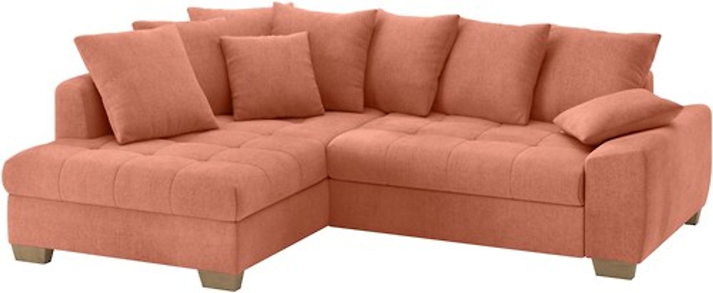 Mr. Couch Ecksofa »Nikita II, L-Form«, Wahlweise mit Bettfunktion, Bettkast günstig online kaufen