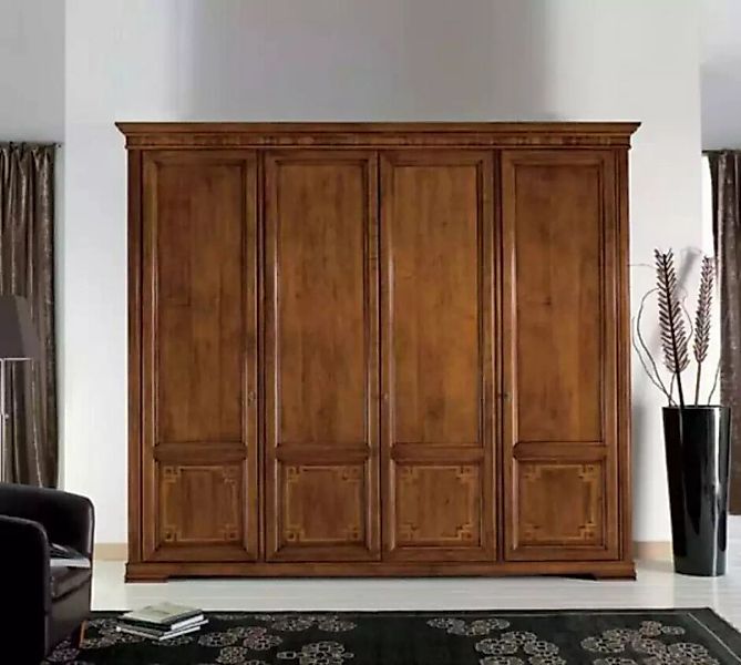 JVmoebel Kleiderschrank Schlafzimmer Schrank Holz Italienischer Möbel Schrä günstig online kaufen