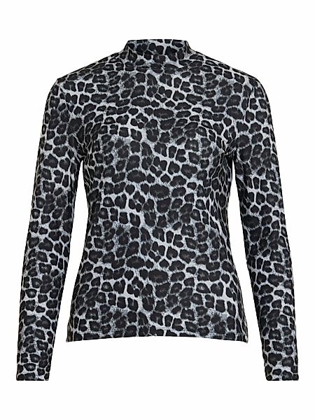 Vila Stehkragenshirt "VILEOA L/S ROLLNECK TOP - NOOS" günstig online kaufen
