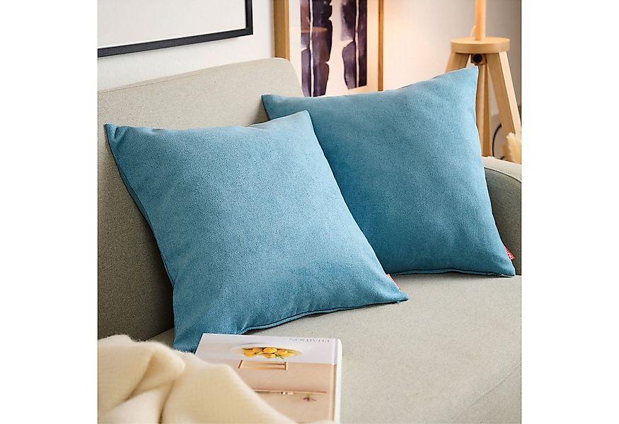 Blumtal Kissenbezug Chenille - Kuscheliges Zierkissen, (2 Stück), mit verst günstig online kaufen