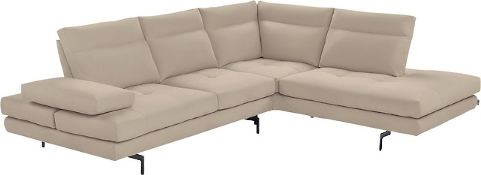 CALIA ITALIA Ecksofa »Toby Wing, L-Form, Designsofa mit sensationellem Sitz günstig online kaufen