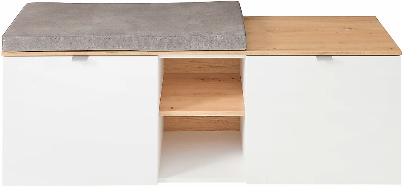 Innostyle Schuhschrank "Bari Schuhbank inkl. Sitzkissen, BxHxT 128x50x38 cm günstig online kaufen