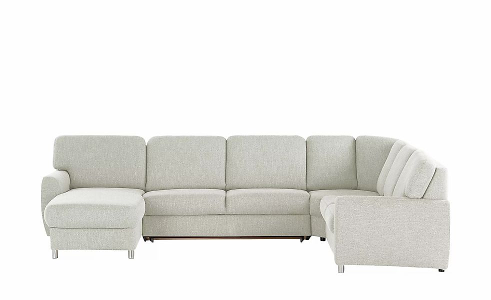 smart Wohnlandschaft  Valencia ¦ grau ¦ Maße (cm): B: 341 H: 90 T: 240.0 Po günstig online kaufen