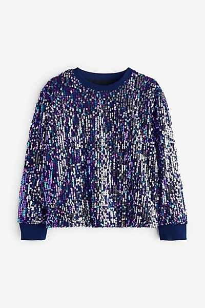 Next Sweatshirt Sweatshirt mit Rundhalsausschnitt und Pailletten (1-tlg) günstig online kaufen