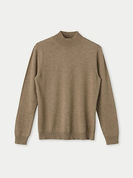 GOBI Cashmere Stehkragenpullover Naturfarbe Stehkragenpullover aus Kaschmir günstig online kaufen