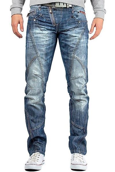 Cipo & Baxx Regular-fit-Jeans Hose BA-C0751 (1-tlg) Schriftzug und diverse günstig online kaufen