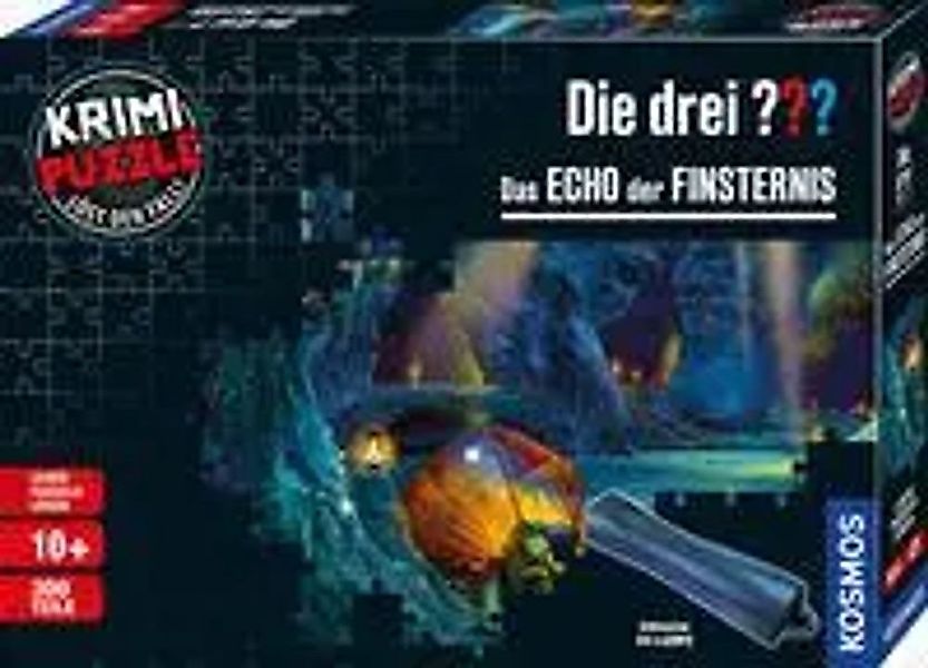 Kosmos Puzzle Krimi-Puzzle: Die drei ??? - Das Echo der Finsternis, 200 Puz günstig online kaufen