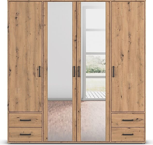 rauch Drehtürenschrank »Voyager«, (in 3 verschiedenen Ausstattungen BASIC/C günstig online kaufen