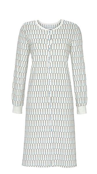 Ringella Nachthemd mit durchgehender Knopfleiste und Strickbündchen günstig online kaufen