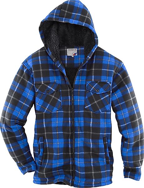 Terrax Workwear Langarmhemd Thermohemd mit Teddyfutter günstig online kaufen