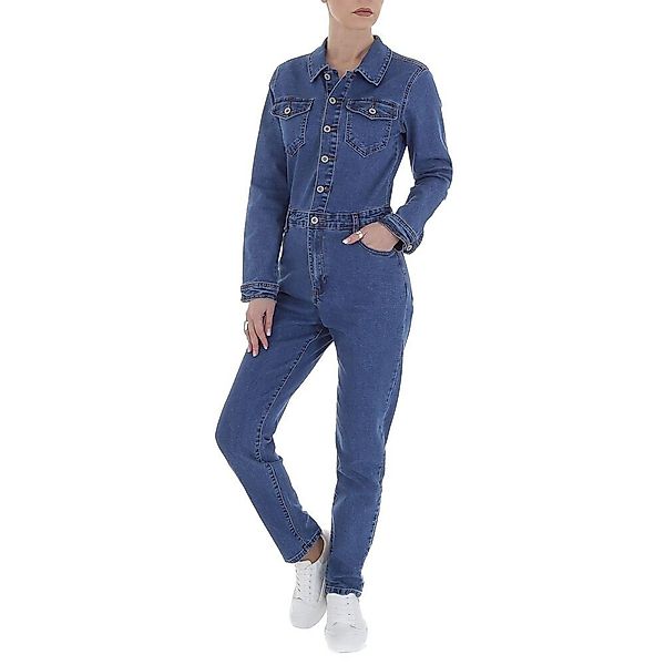 Ital-Design Jumpsuit Damen Freizeit Stretch Langer günstig online kaufen