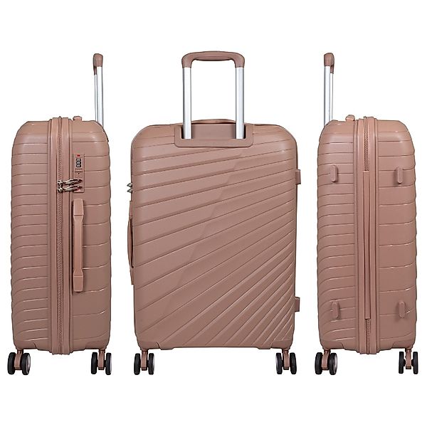 Trendyshop365 Hartschalen-Trolley Reisekoffer Monza, 4 Farben, günstig online kaufen