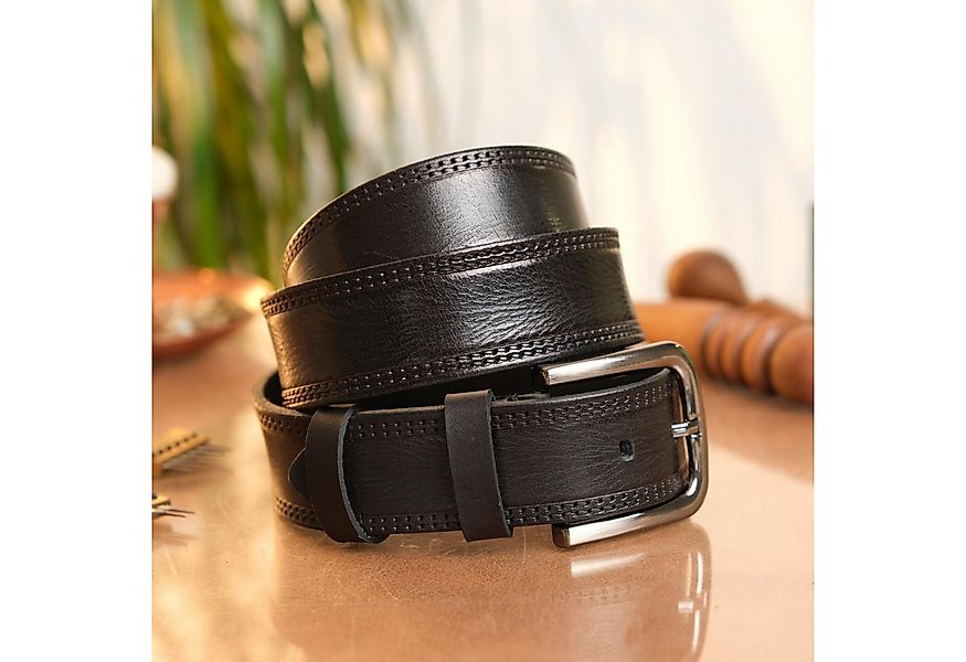 herémood Ledergürtel Gürtel Herren 4cm breit Ledergürtel Jeans Premium Gesc günstig online kaufen