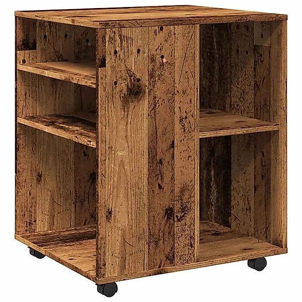 vidaXL Rollschrank Altholz-Optik 60x53x72 cm Holzwerkstoff 856658 günstig online kaufen