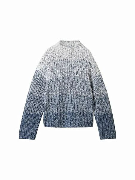 TOM TAILOR Sweatshirt Knit degrade pullover, dusty vanda knitted gradient günstig online kaufen