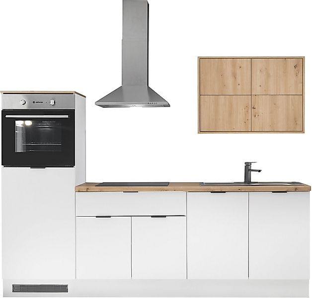 KOCHSTATION Küchenzeile KS-Georgia, mit 38mm starker Arbeitsplatte, Breite günstig online kaufen