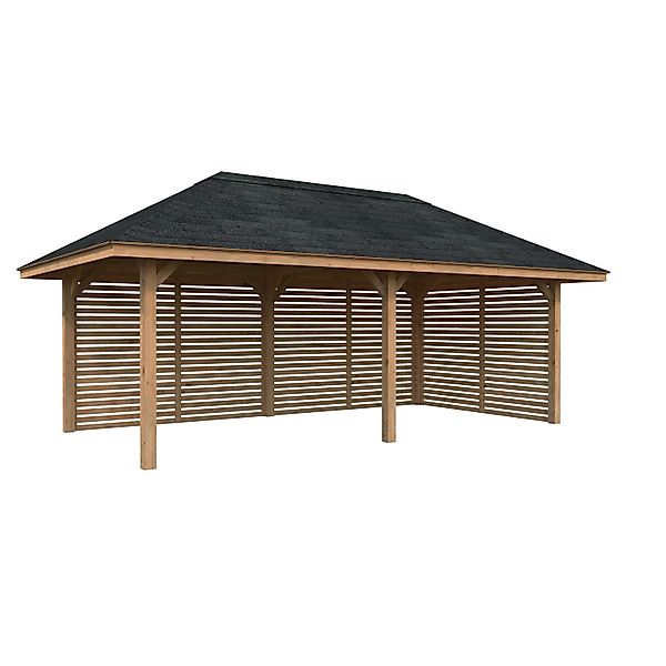 Palmako Pavillon Bianca Set109 Braun Tauchgrundiert 588 cm x 300 cm FSC® günstig online kaufen