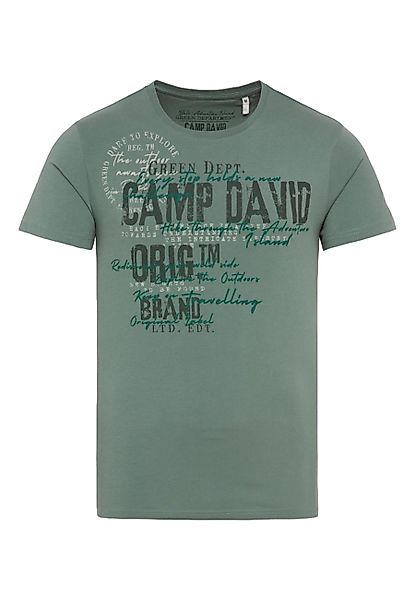 CAMP DAVID T-Shirt T-Shirt Kurzarmshirt (1-tlg., günstig online kaufen