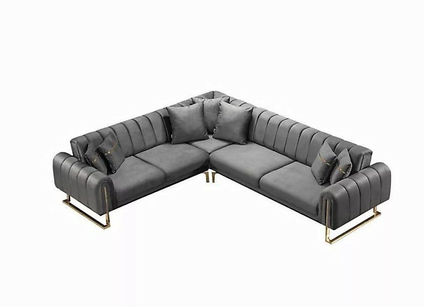 Villa Möbel Ecksofa Wave, Set, mit Relax-/Bettfunktion durch umklappbare Rü günstig online kaufen