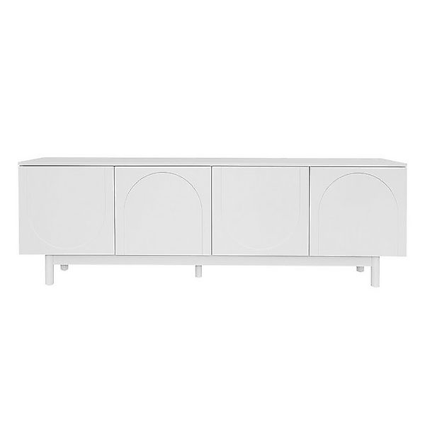 Gotagee TV-Schrank Leichte Lowboard-TV-Möbel Fernsehschrank Lowboard Beiste günstig online kaufen