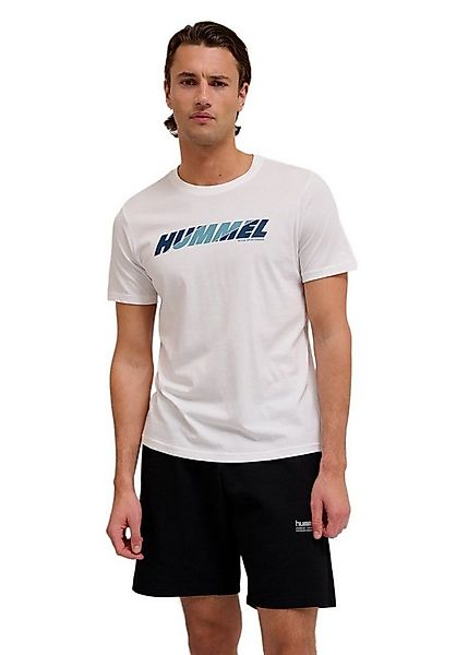hummel T-Shirt hmlGRAPHIC Bold Logo Tee (Baumwolle) weiss Herren günstig online kaufen