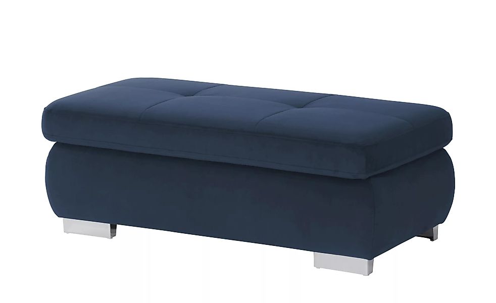 Polsterhocker - blau - 129 cm - 47 cm - 64 cm - Polstermöbel > Hocker - Möb günstig online kaufen