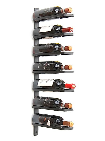DanDiBo Weinregal Metall Wand Schwarz 93885 günstig online kaufen