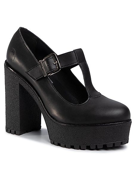 Altercore Halbschuhe Lizzy Vegan Black Schnürschuh günstig online kaufen