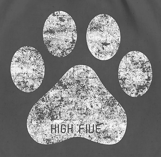 Shirtracer Turnbeutel High Five Hunde Pfote, günstig online kaufen