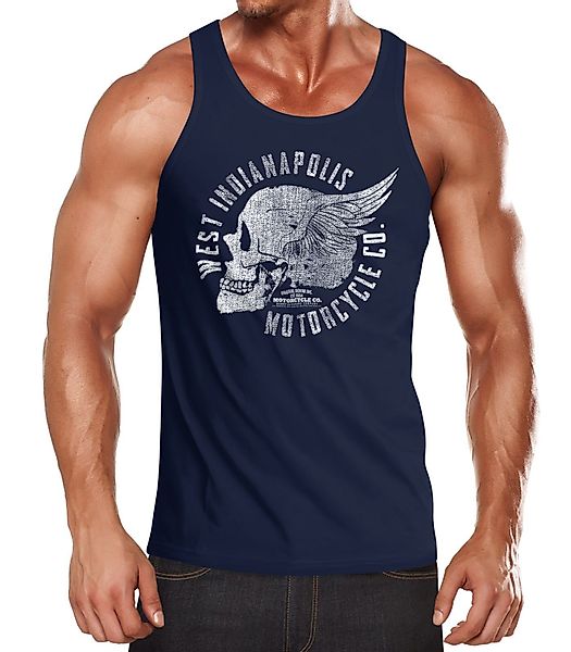 Neverless Tanktop Herren Tank Top Motorrad günstig online kaufen