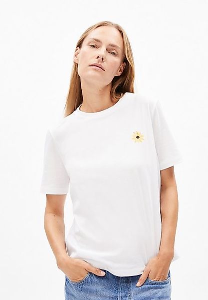 Armedangels T-Shirt LUALAA FLOWER Damen T-Shirt aus Bio-Baumwolle (Regular günstig online kaufen