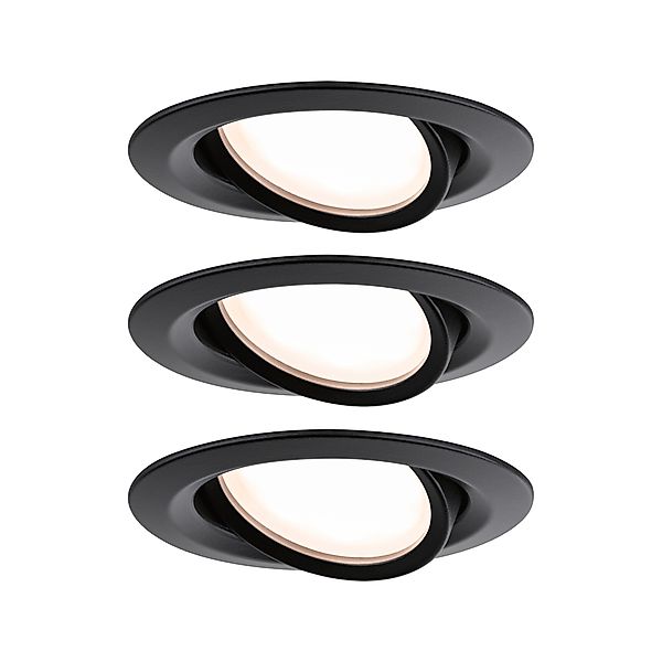 Paulmann "LED Einbauleuchte Nova Plus Coin Basisset schwenkbar rund 84mm 50 günstig online kaufen