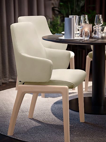 Stressless "Laurel" () Low Back mit Armlehne, Größe L, mit abgerundeten Bei günstig online kaufen