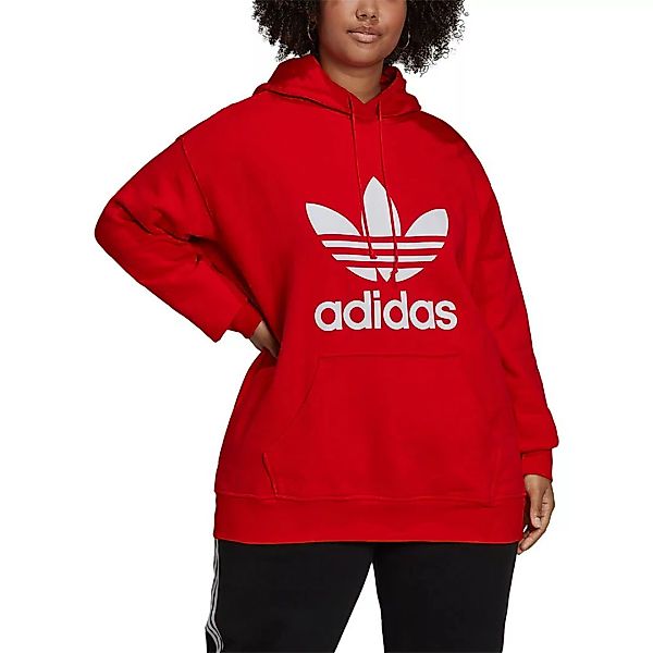 Adidas Originals Trf Big Kapuzenpullover 3X Red günstig online kaufen