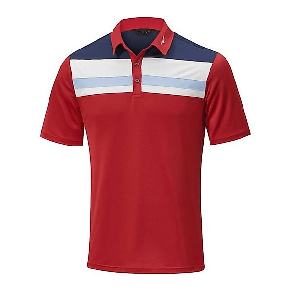 Mizuno Poloshirt Mizuno Golf Polo Quick Dry Citizen Rot Herren L günstig online kaufen