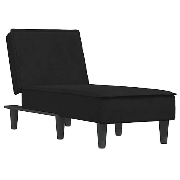 vidaXL Chaiselongue Chaiselongue Dunkelgrün Samt, 1 günstig online kaufen