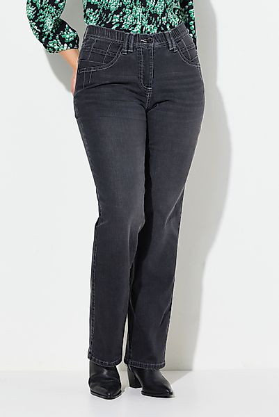 Ulla Popken 5-Pocket-Jeans Jeans Mandy weites günstig online kaufen