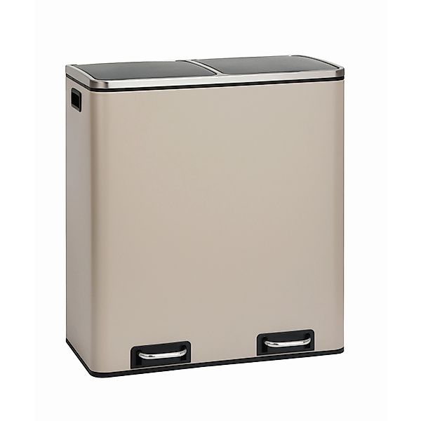 Svita TM2X30 Treteimer 60 Liter Abfalleimer Mülleimer Design Mülltrennung P günstig online kaufen