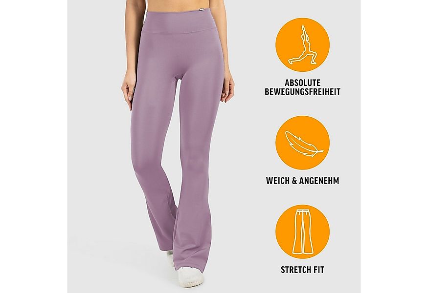 Smilodox Schlaghose Loreen, Flared Seamless Sportleggings, Schlaghose, Blic günstig online kaufen