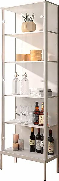 fif möbel Vitrine »STEP«, (1 St.), Standvitrine, Vitrinenschrank, Glasvitri günstig online kaufen