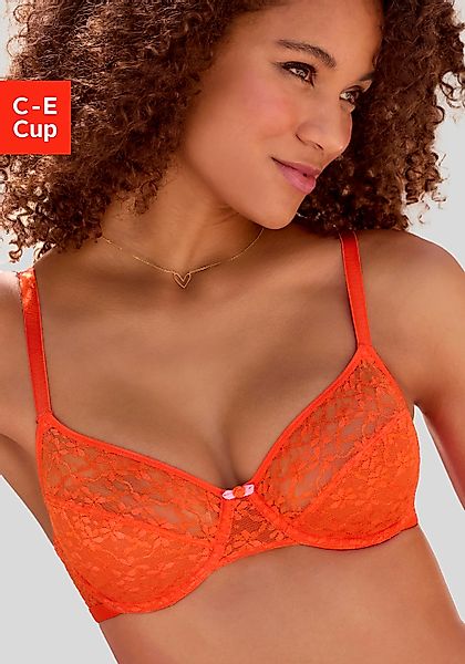 Vivance aus blumiger Spitze, im hübschen Balconnet-Schnitt, Dessous günstig online kaufen