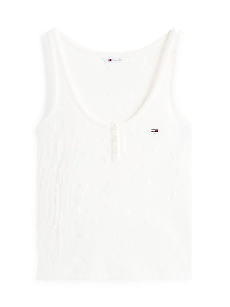 Tommy Jeans T-Shirt TJW SLIM HENLEY WAFFLE TANK günstig online kaufen